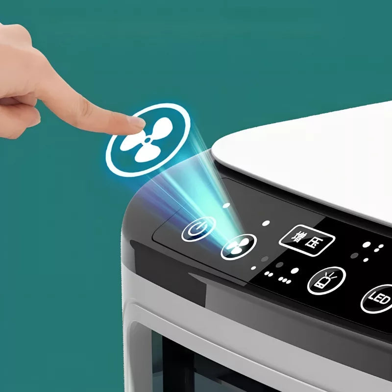 Portable Air Cooler | Humidifier Fan with Night Light – Quiet Mini Cooling for Home & Office TARHUS Air cooler