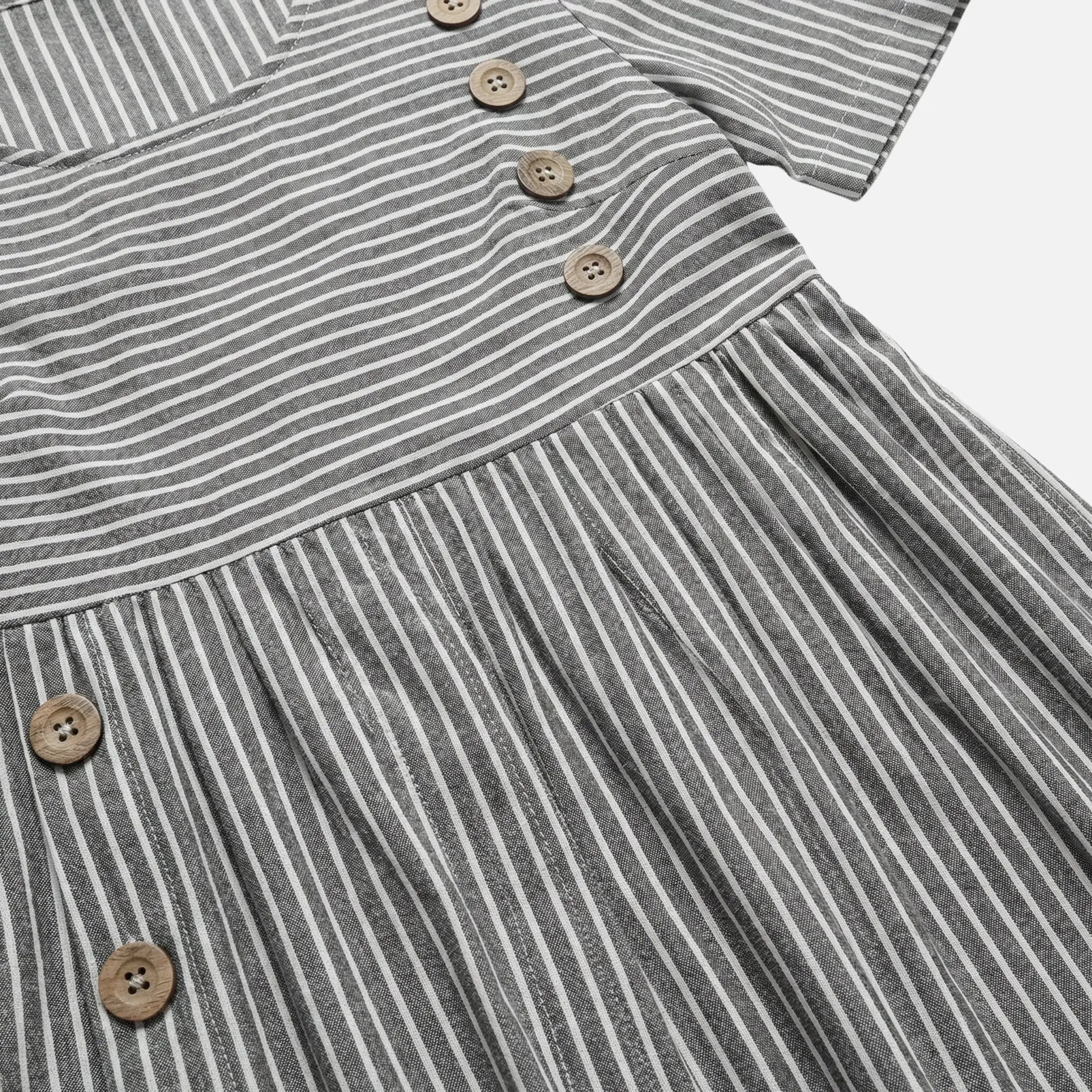 Linen Midi Dress with Button Detailing for Women TARHUS SS - Womens - Midi Dress