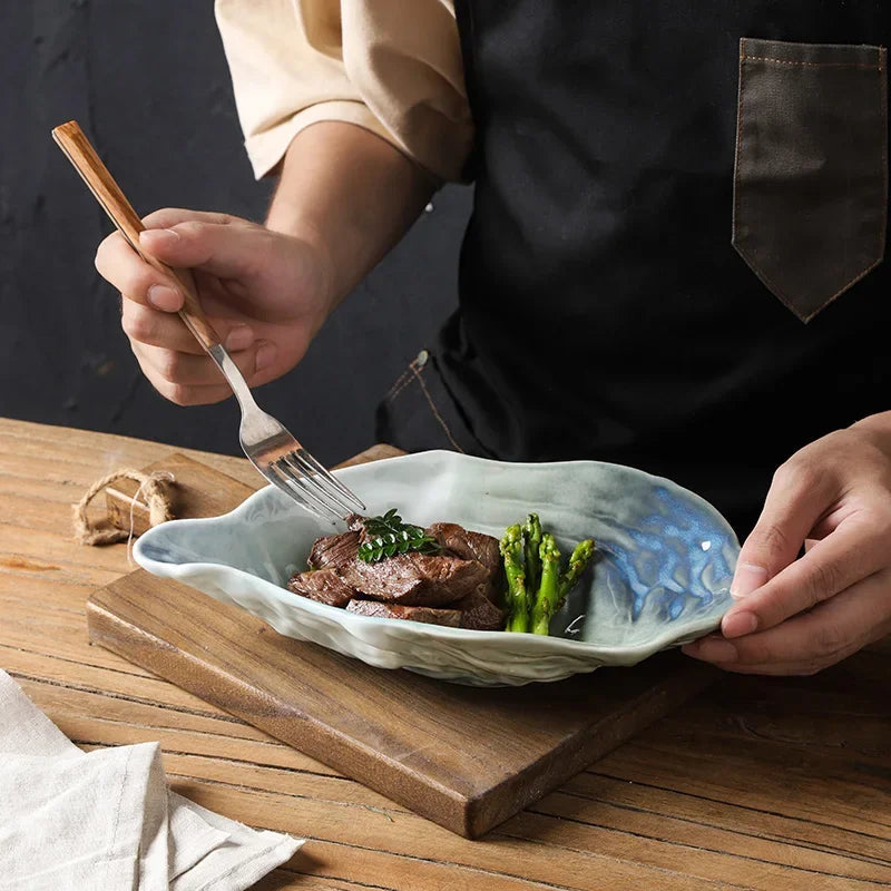 Marée Oyster Shell Bowls – Handcrafted Decorative Coastal Trinket Dishes TARHUS Kitchen Accessories