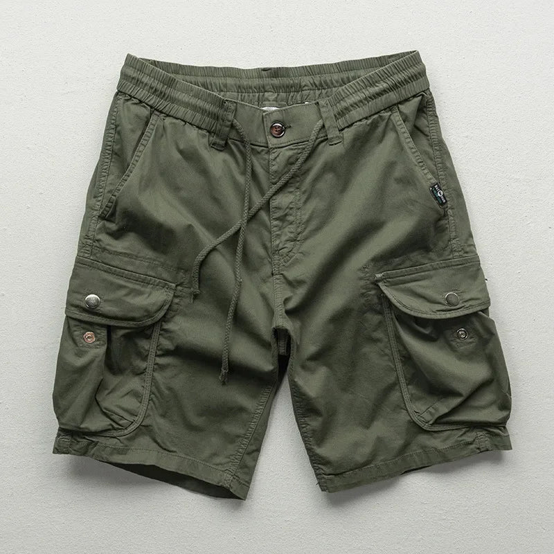 Montara | Cargo Shorts – Breathable Cotton Casual Shorts with Pockets TARHUS Mens Clothing