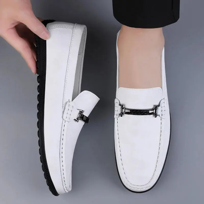 Vecchia | Leather Loafers – Classic Sophistication with Modern Detail TARHUS