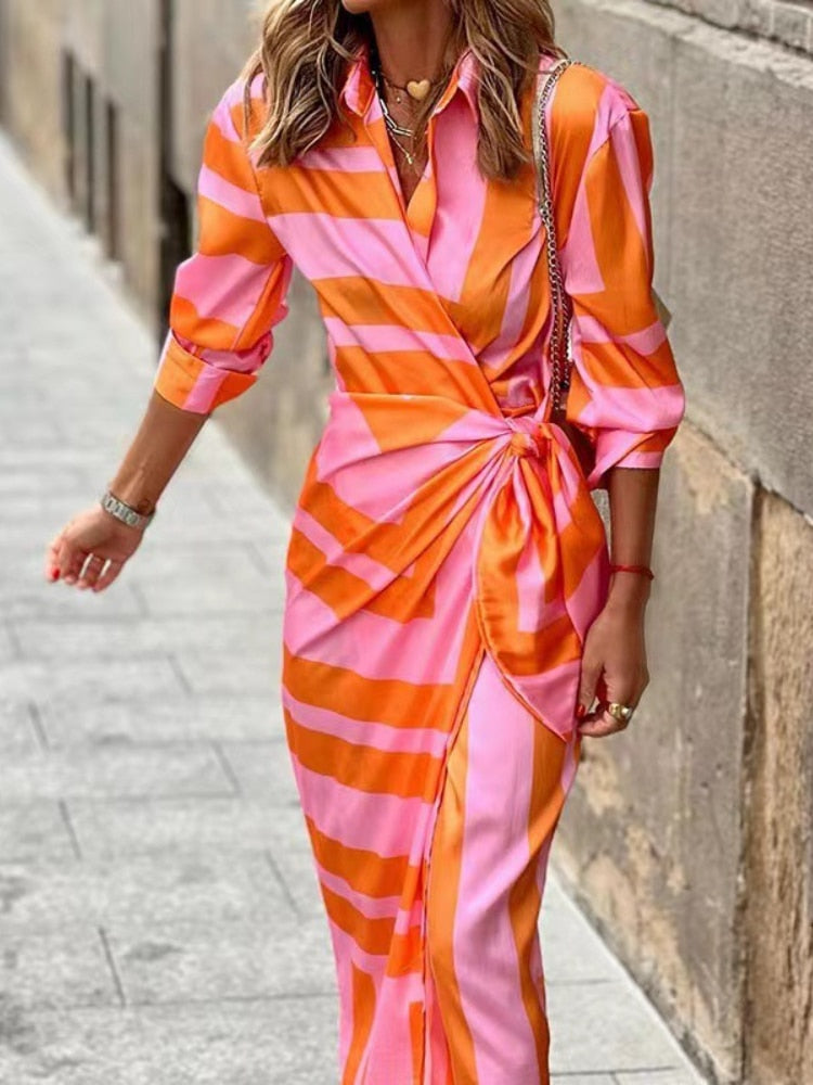 Vibrant Floral Summer Dress - Stylish and Comfortable TARHUS Maxi Dresses (Women)