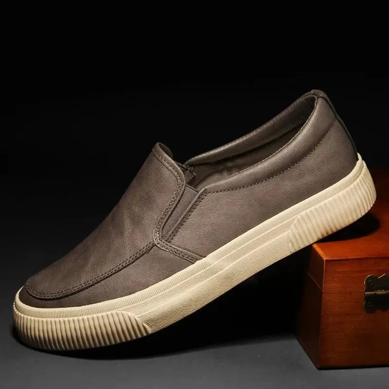 Alessandra - Mountainville Leather Slip-On Shoes - TARHUS