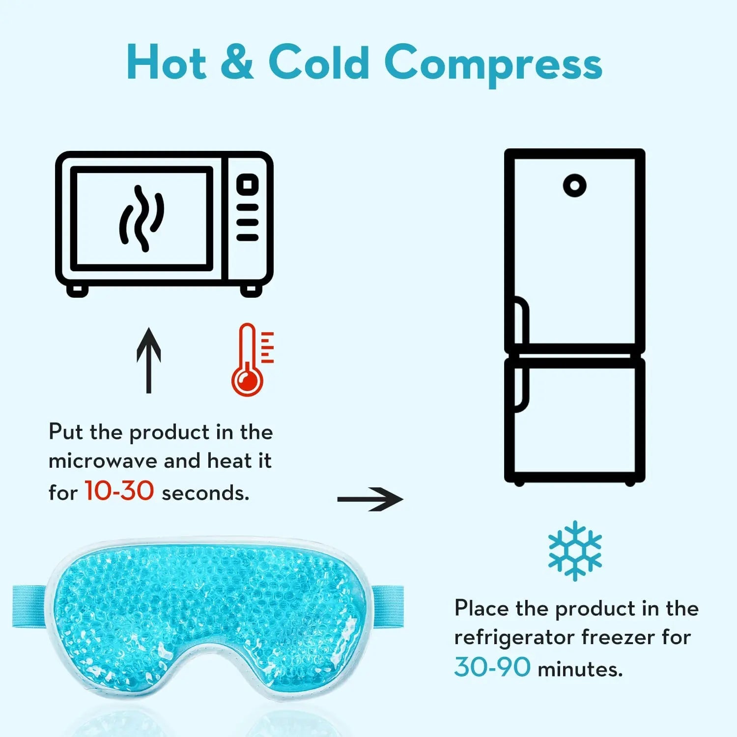 Free CooliEyes™ | Cooling Eye Mask TARHUS