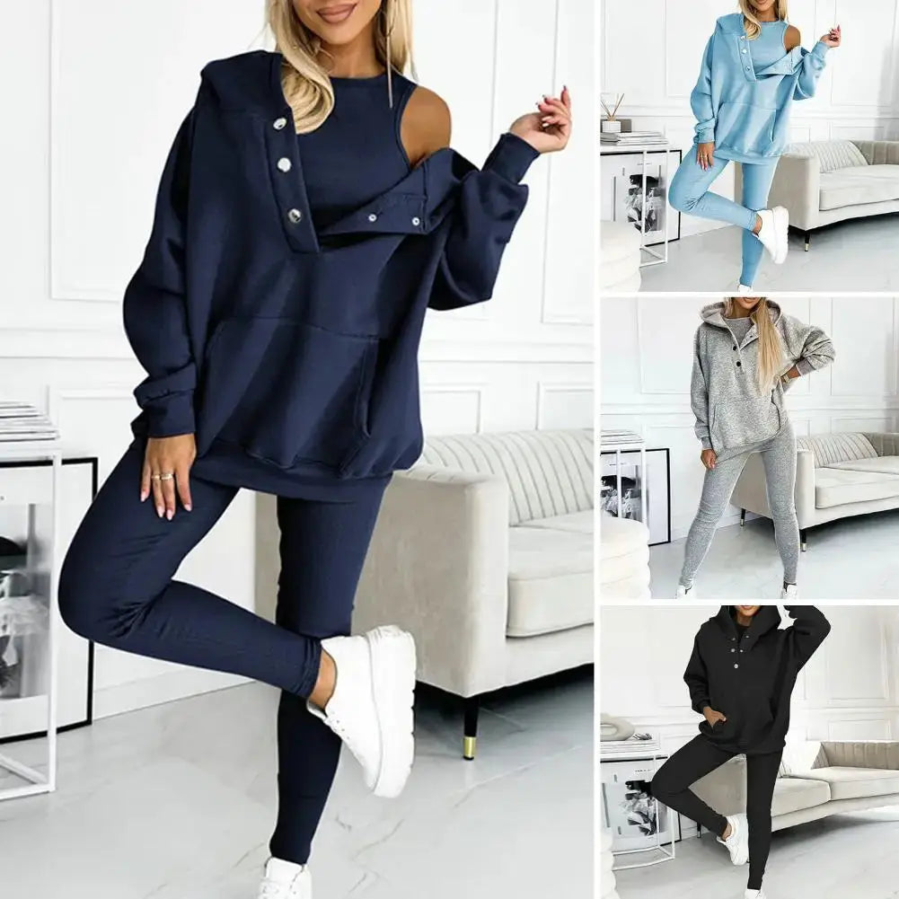 Anna - Casual Hooded & Sweatshirt Suit - TARHUS