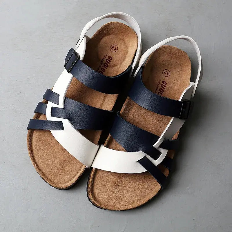 Mael | Leather Sandals – Sophisticated Style & All-Day Comfort TARHUS
