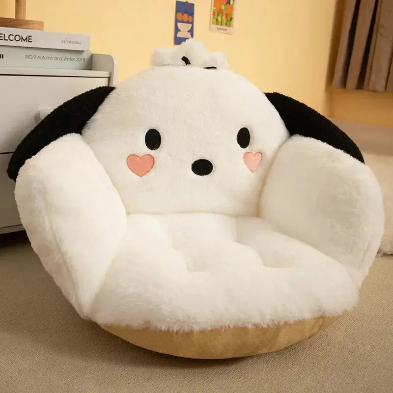 Big Size Cute Cinnamoroll & Kuromi Plush Cushion for Chair - TARHUS