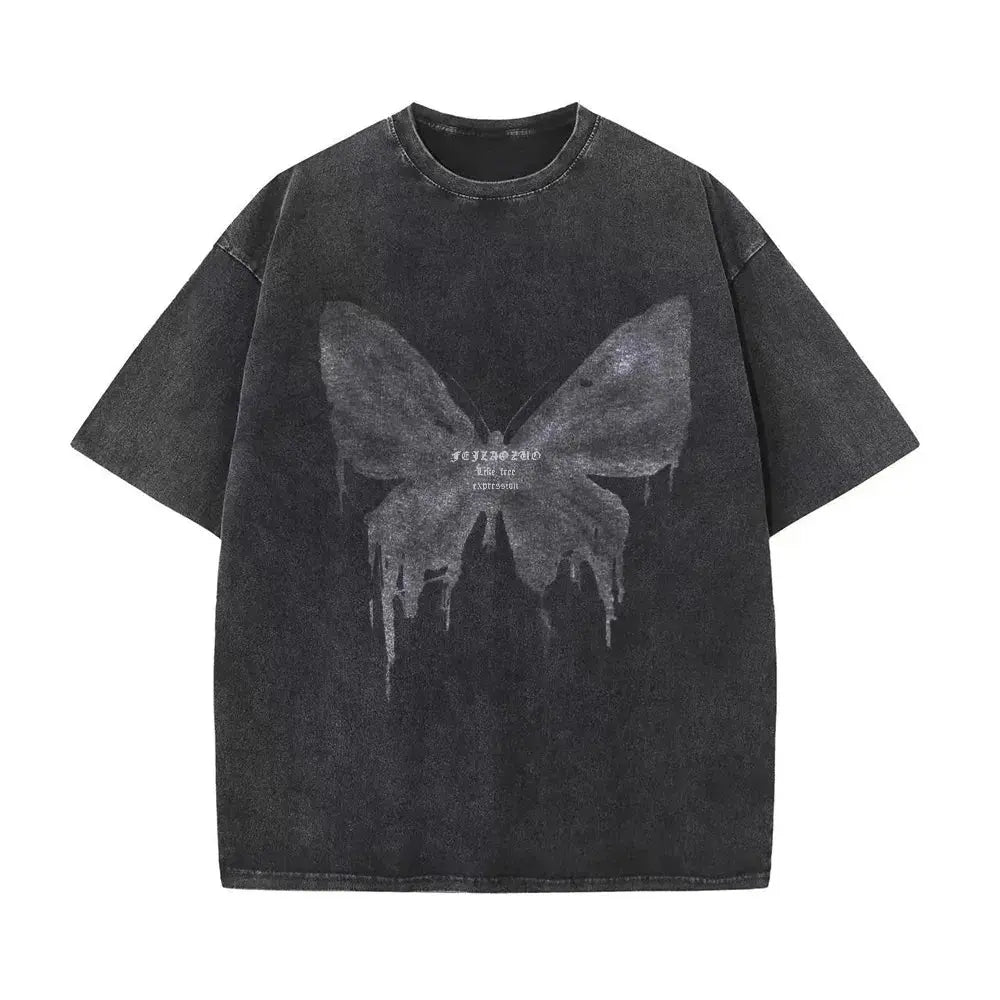 Maripo - Cotton Butterfly T-shirt - TARHUS