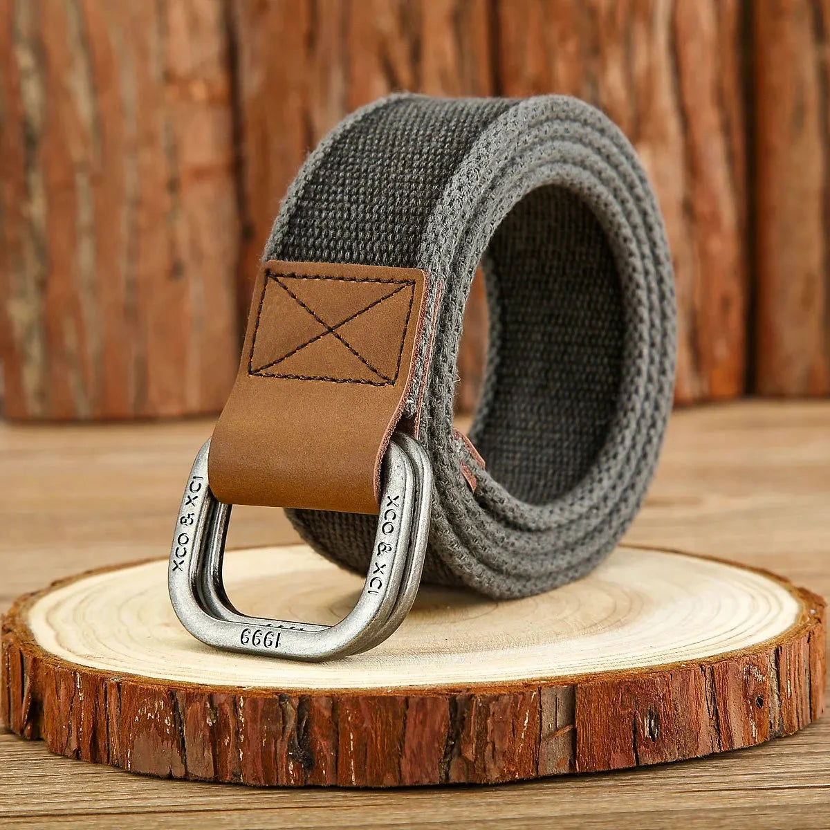 Men’s Katana Belt | Japanese Style – Canvas & Leather Casual Belt TARHUS Men's Apparel