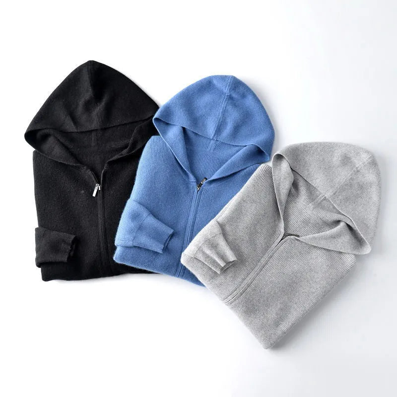 Jota - 100% Cashmere Knitted Cardigan - TARHUS