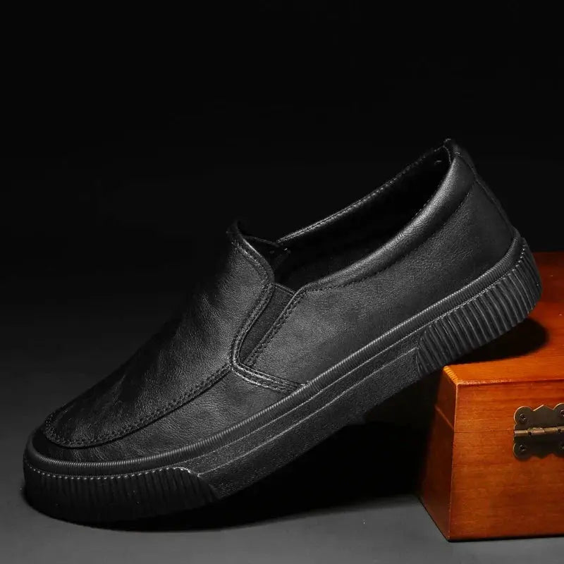 Alessandra - Mountainville Leather Slip-On Shoes - TARHUS