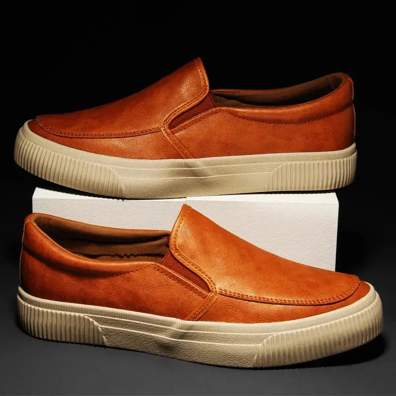 Alessandra - Mountainville Leather Slip-On Shoes - TARHUS