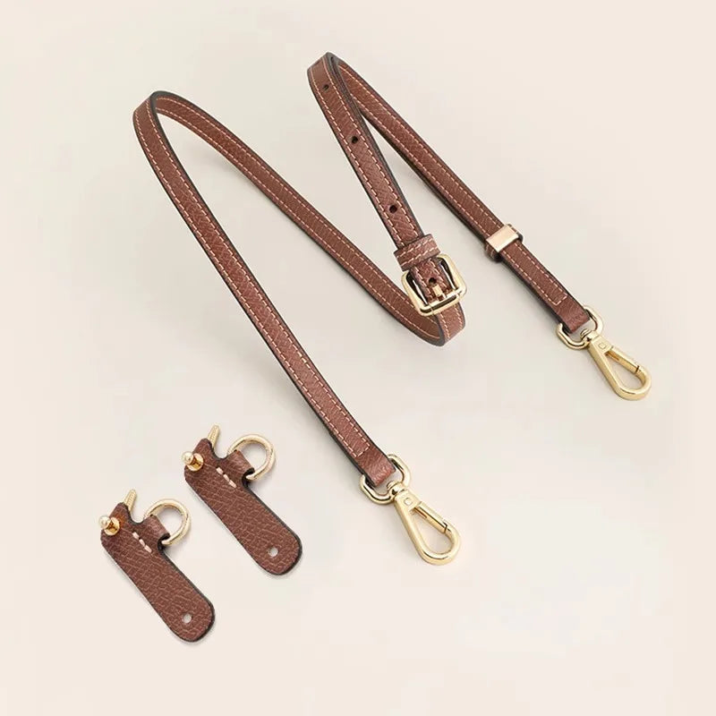 Leather Crossbody Strap for Longchamp Mini Bag TARHUS Women Accessories