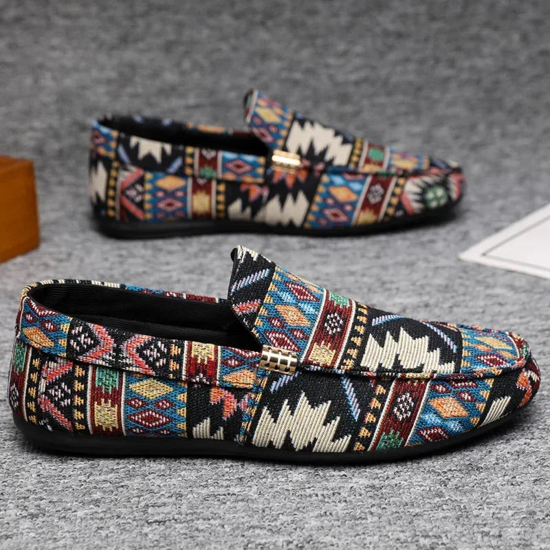 Rio | Canvas Loafers – Lightweight Casual Slip-On Shoes for Men TARHUS