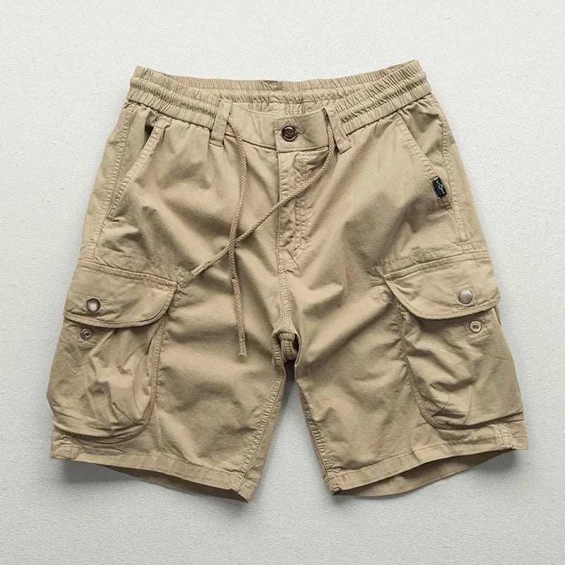 Montara | Cargo Shorts – Breathable Cotton Casual Shorts with Pockets TARHUS Mens Clothing
