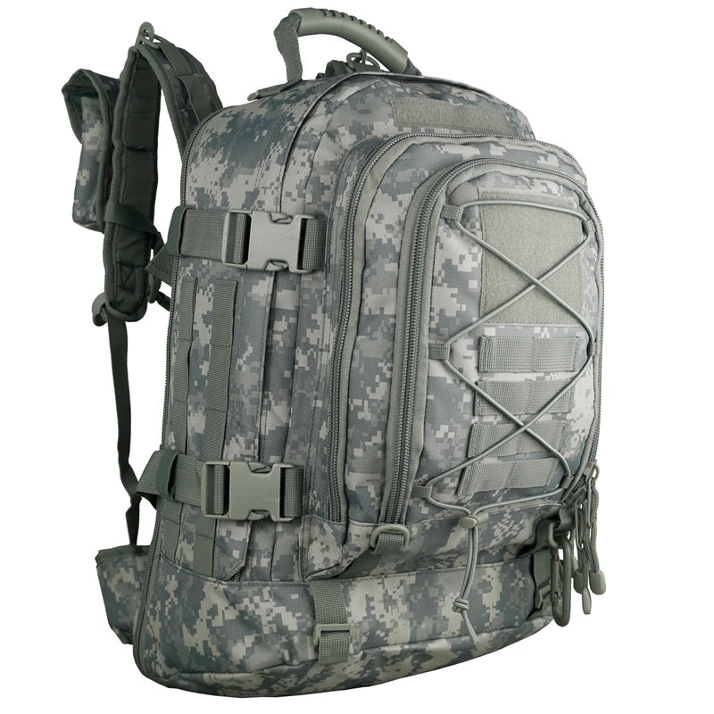 55L Military Tactical Backpack – Water-Resistant for Hiking & Camping TARHUS Sports & Entertainment