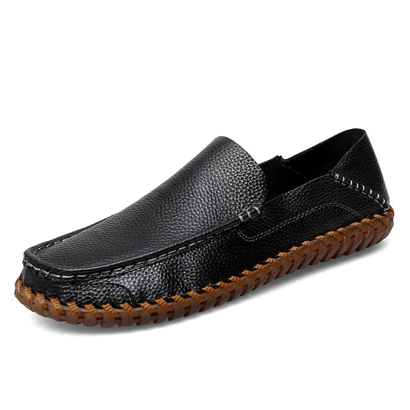 Bennett | Leather Loafers – Handmade Slip-On Shoes with Cushioned Comfort TARHUS