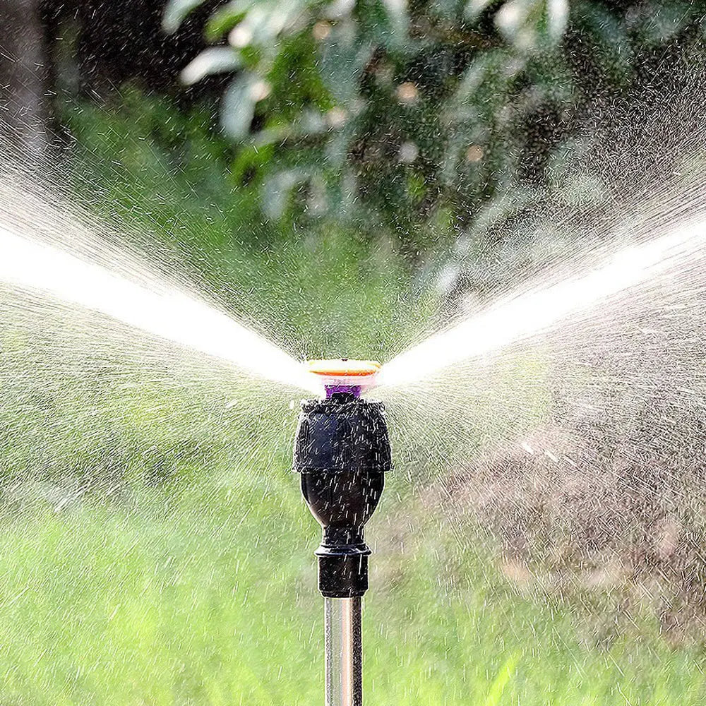 Automatic Rotating Garden Sprinkler with Adjustable Tripod - Efficient Lawn Watering System TARHUS garden