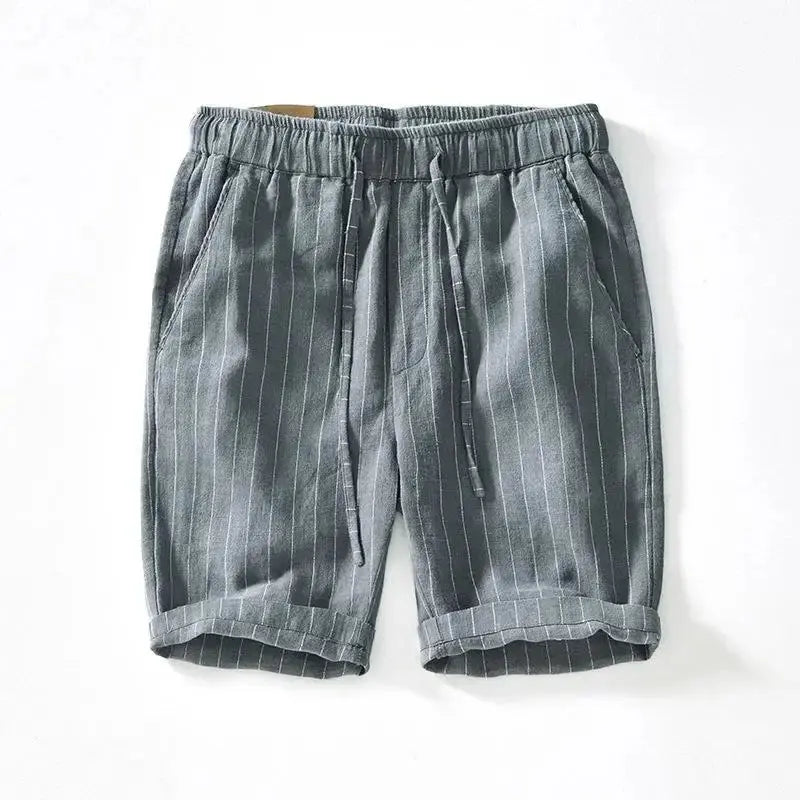 Isolano - Cotton Linen Shorts - TARHUS
