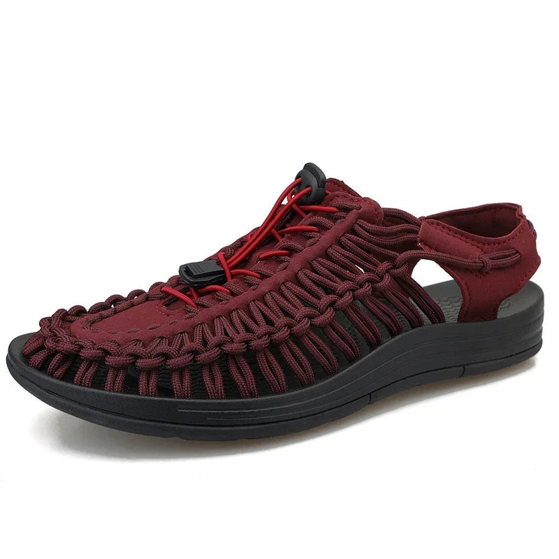 Kairo | Flex-Knit Sport Sandals – Braided Cord Design with Cushioned Sole TARHUS
