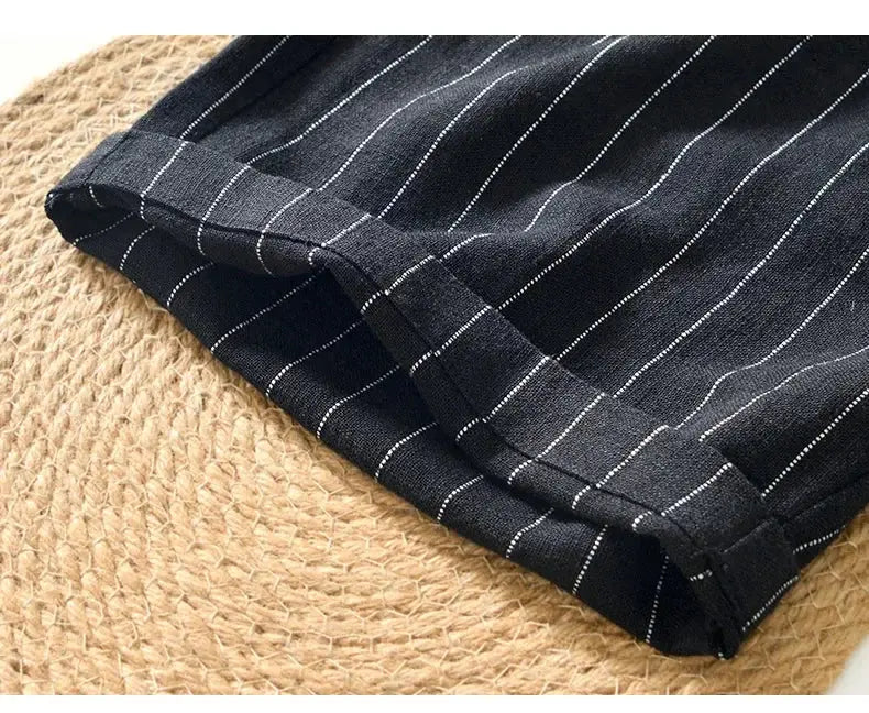 Isolano - Cotton Linen Shorts - TARHUS