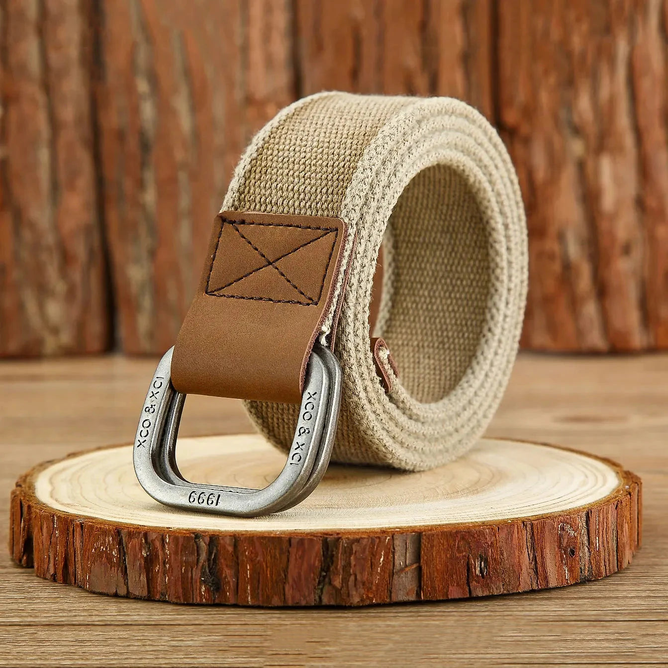Men’s Katana Belt | Japanese Style – Canvas & Leather Casual Belt TARHUS Men's Apparel