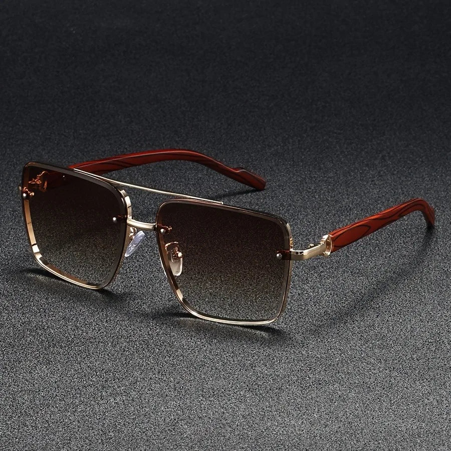 Cavaro | Shades – Vintage Metal Frame Sunglasses with UV Protection TARHUS