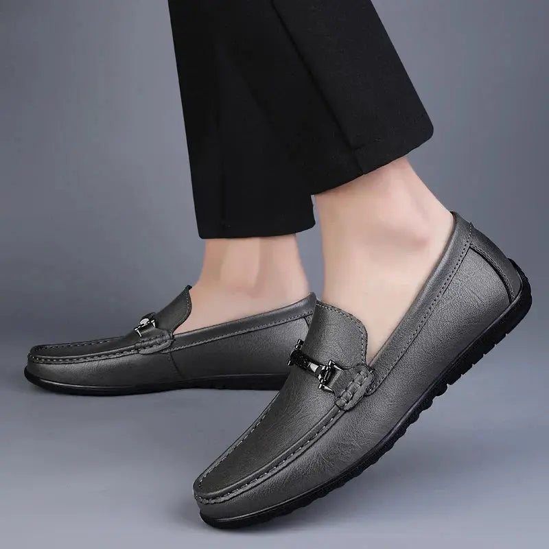 Vecchia | Leather Loafers – Classic Sophistication with Modern Detail TARHUS
