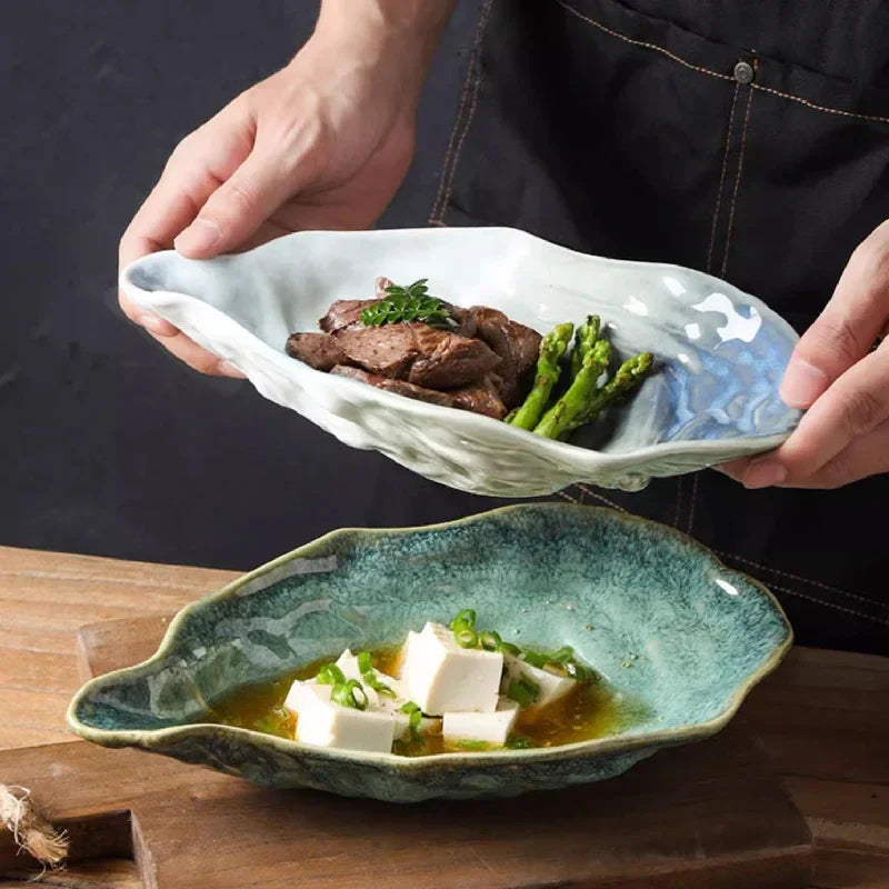 Marée Oyster Shell Bowls – Handcrafted Decorative Coastal Trinket Dishes TARHUS Kitchen Accessories