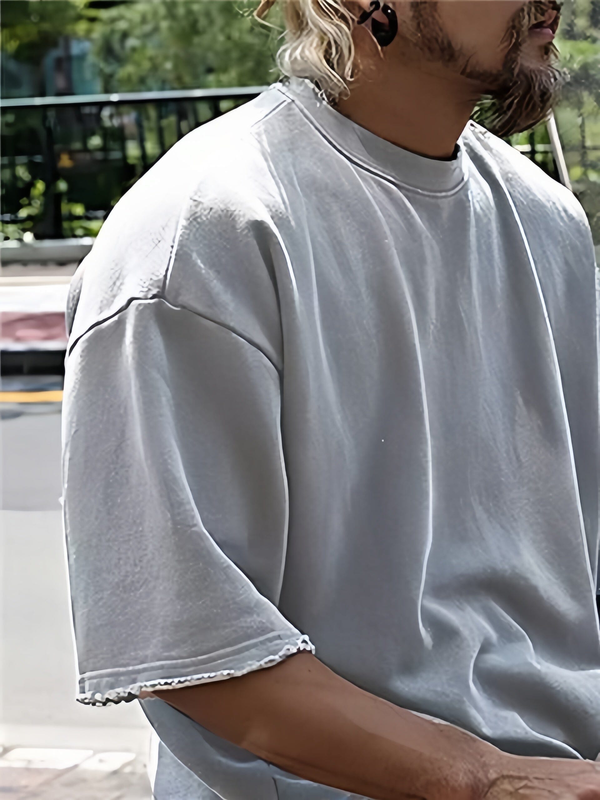 Casual Loose Fit Solid Sports Sets - TARHUS