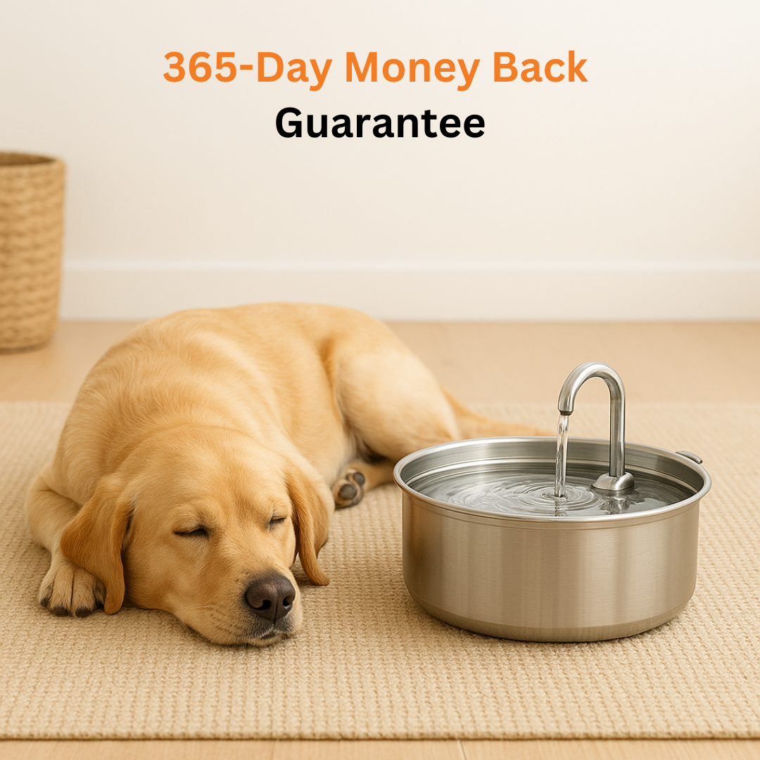 The Doggy Fountain™ – Stainless Steel Pet Water Fountain TARHUS