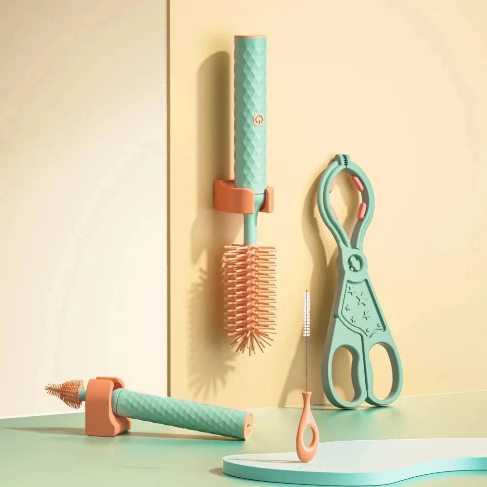 SwivelClean Electric Bottle Brush – Cleaning Tool for Bottles and Kitchenware TARHUS