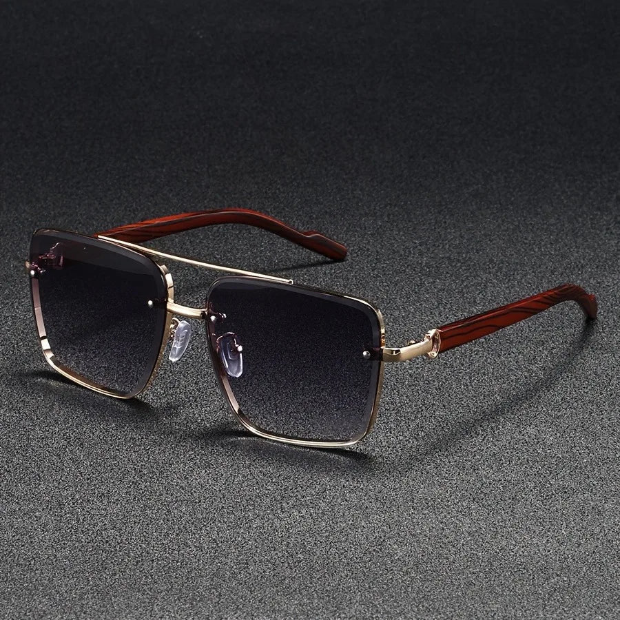 Cavaro | Shades – Vintage Metal Frame Sunglasses with UV Protection TARHUS