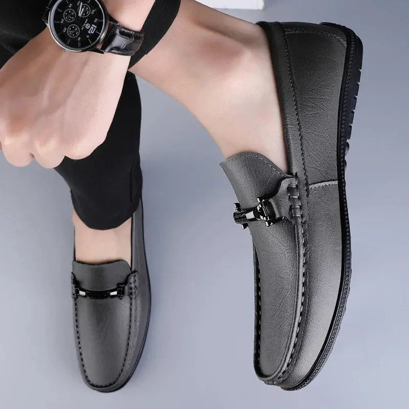 Vecchia | Leather Loafers – Classic Sophistication with Modern Detail TARHUS