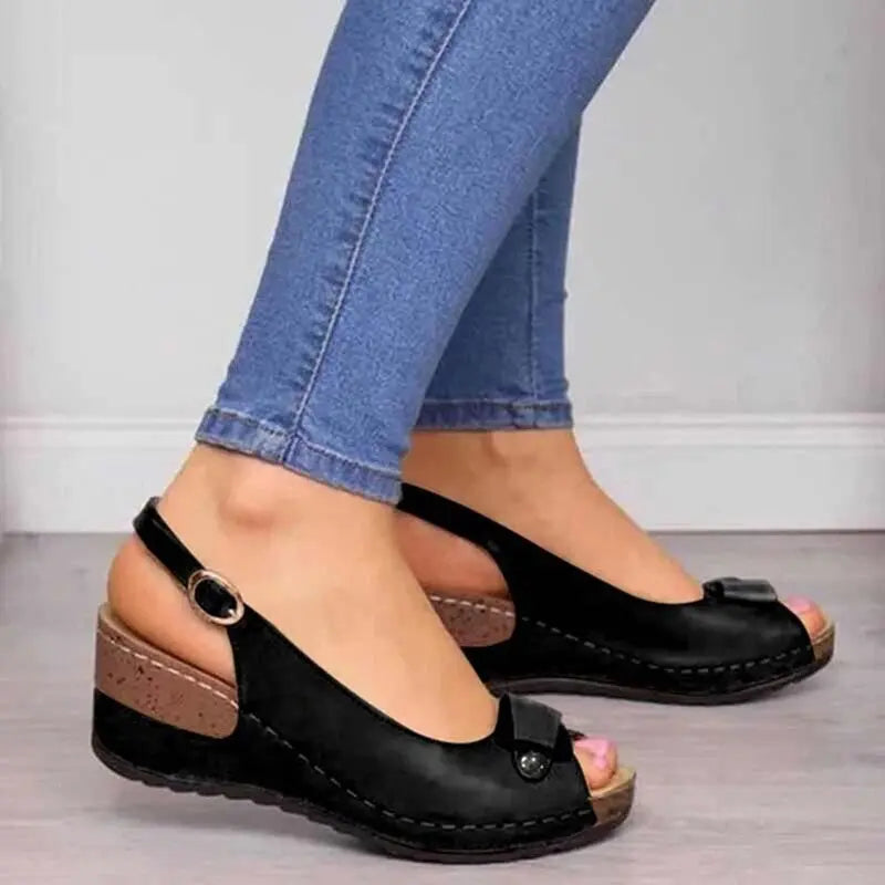 Anna | Orthopedic sandals with supportive insole nubuso Sandalo