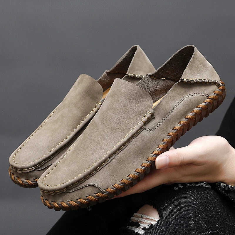 Bennett | Leather Loafers – Handmade Slip-On Shoes with Cushioned Comfort TARHUS