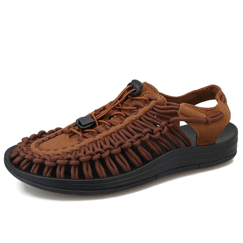 Kairo | Flex-Knit Sport Sandals – Braided Cord Design with Cushioned Sole TARHUS Men Shoes