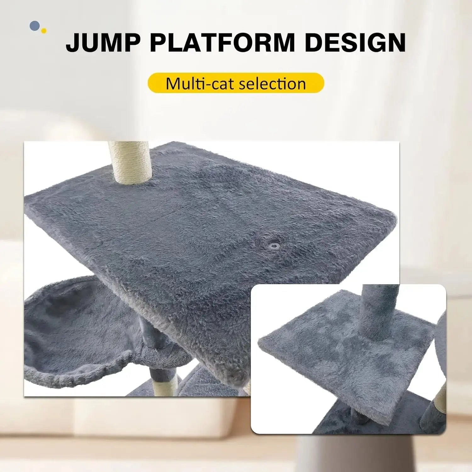 Elite Cat Tower - Scratching Post & Climbing Tree - TARHUS