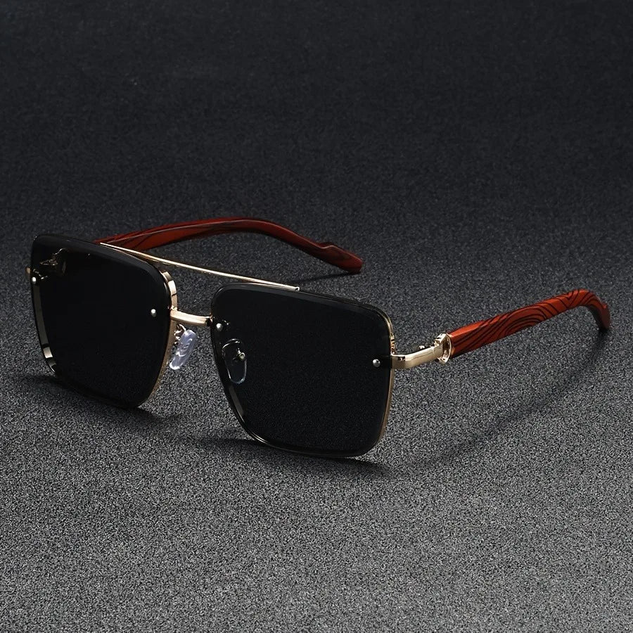 Cavaro | Shades – Vintage Metal Frame Sunglasses with UV Protection TARHUS