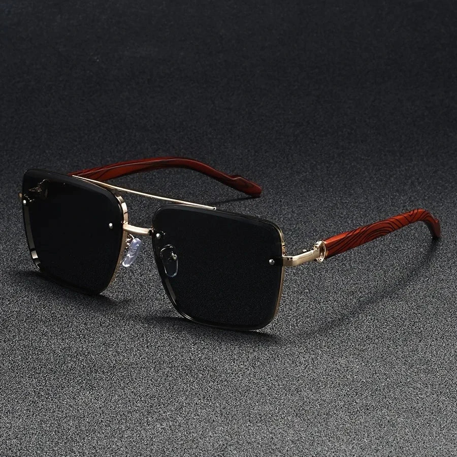 Cavaro | Shades – Vintage Metal Frame Sunglasses with UV Protection TARHUS