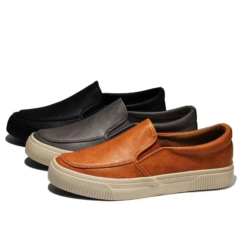 Alessandra - Mountainville Leather Slip-On Shoes - TARHUS