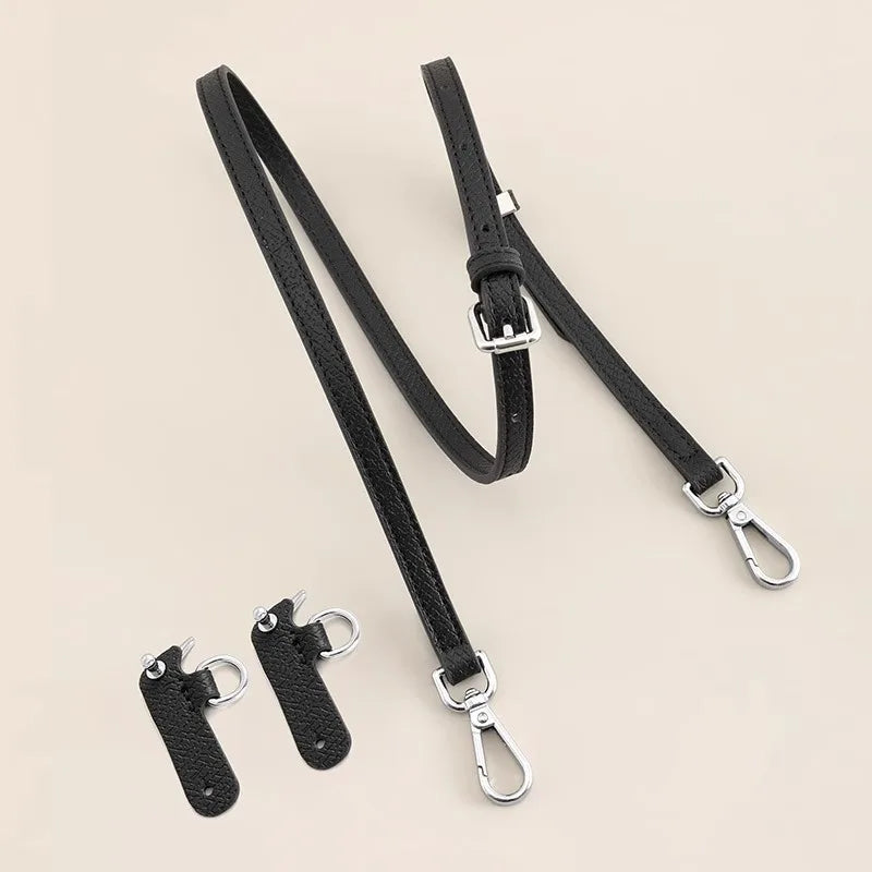 Leather Crossbody Strap for Longchamp Mini Bag TARHUS Women Accessories