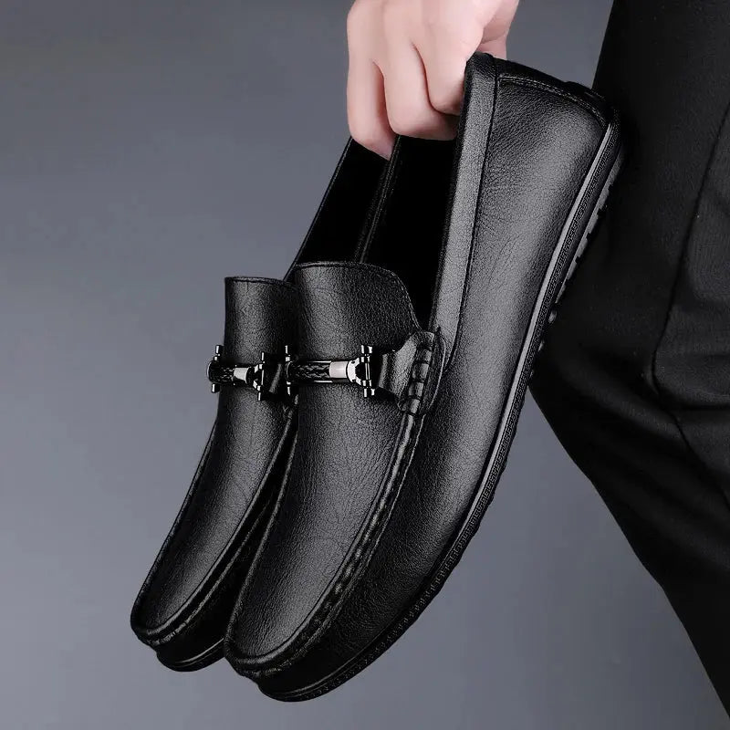 Vecchia | Leather Loafers – Classic Sophistication with Modern Detail TARHUS