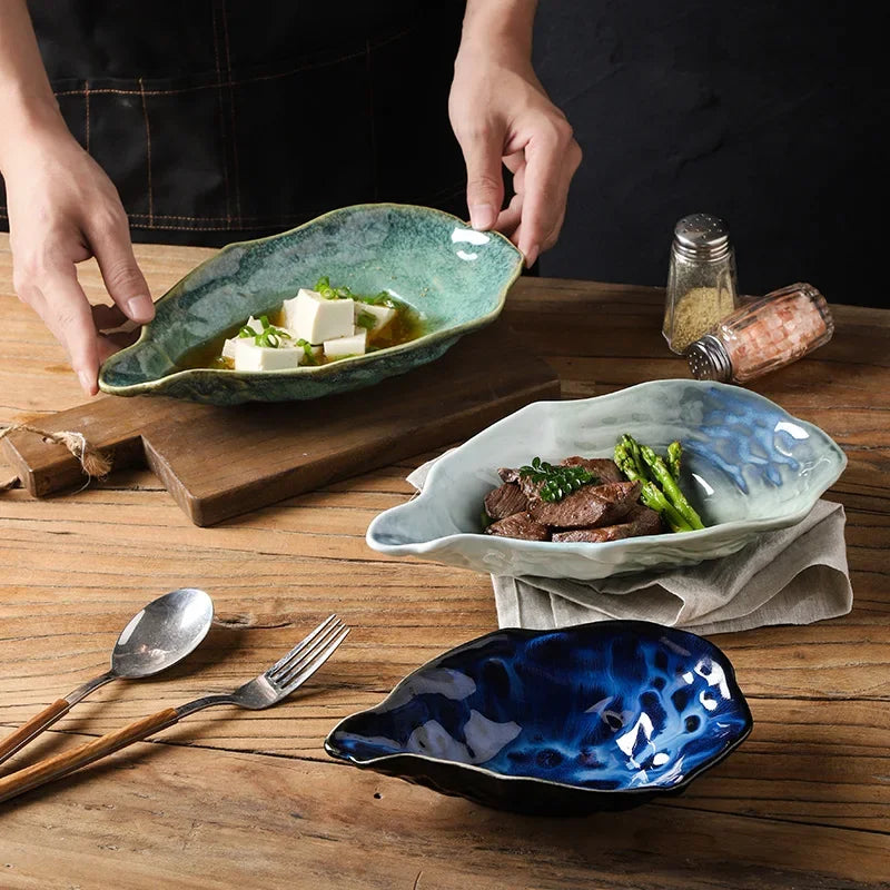 Marée Oyster Shell Bowls – Handcrafted Decorative Coastal Trinket Dishes TARHUS Kitchen Accessories