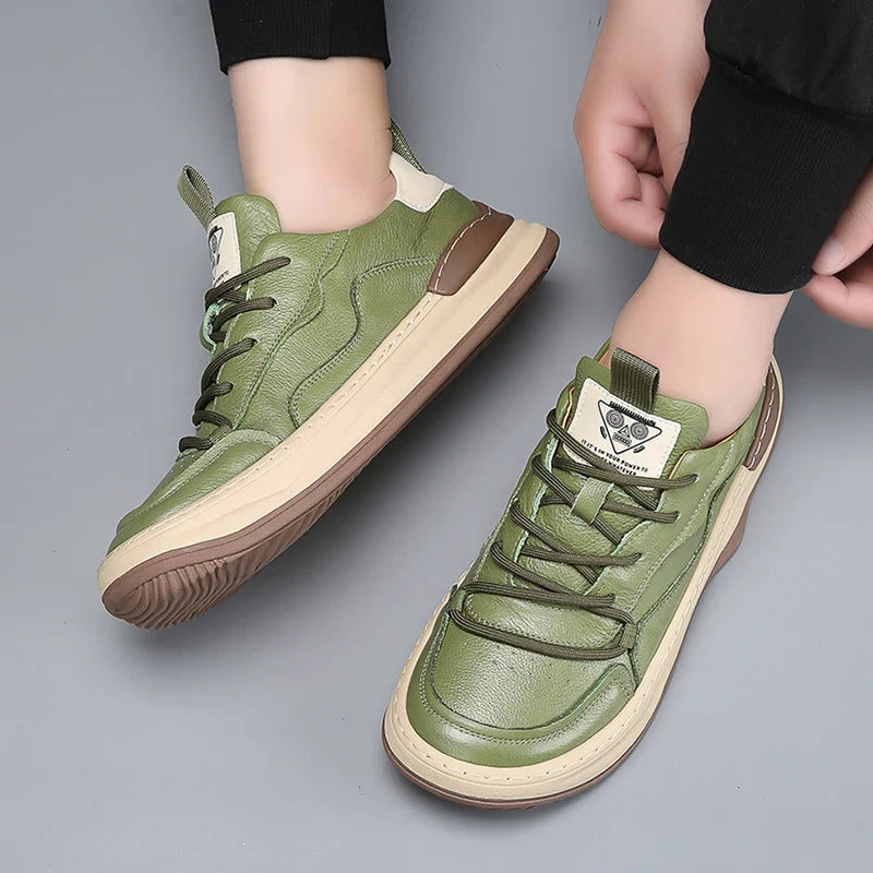 Tasso - Genuine Leather Sneakers TARHUS
