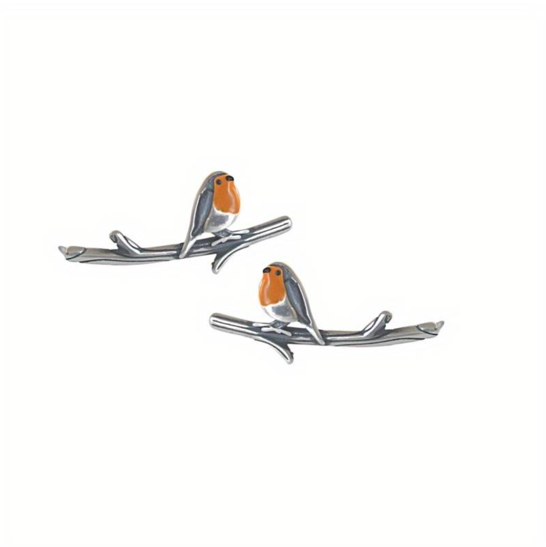 Skyglimmer | Bird Earrings In Stained Glass - TARHUS