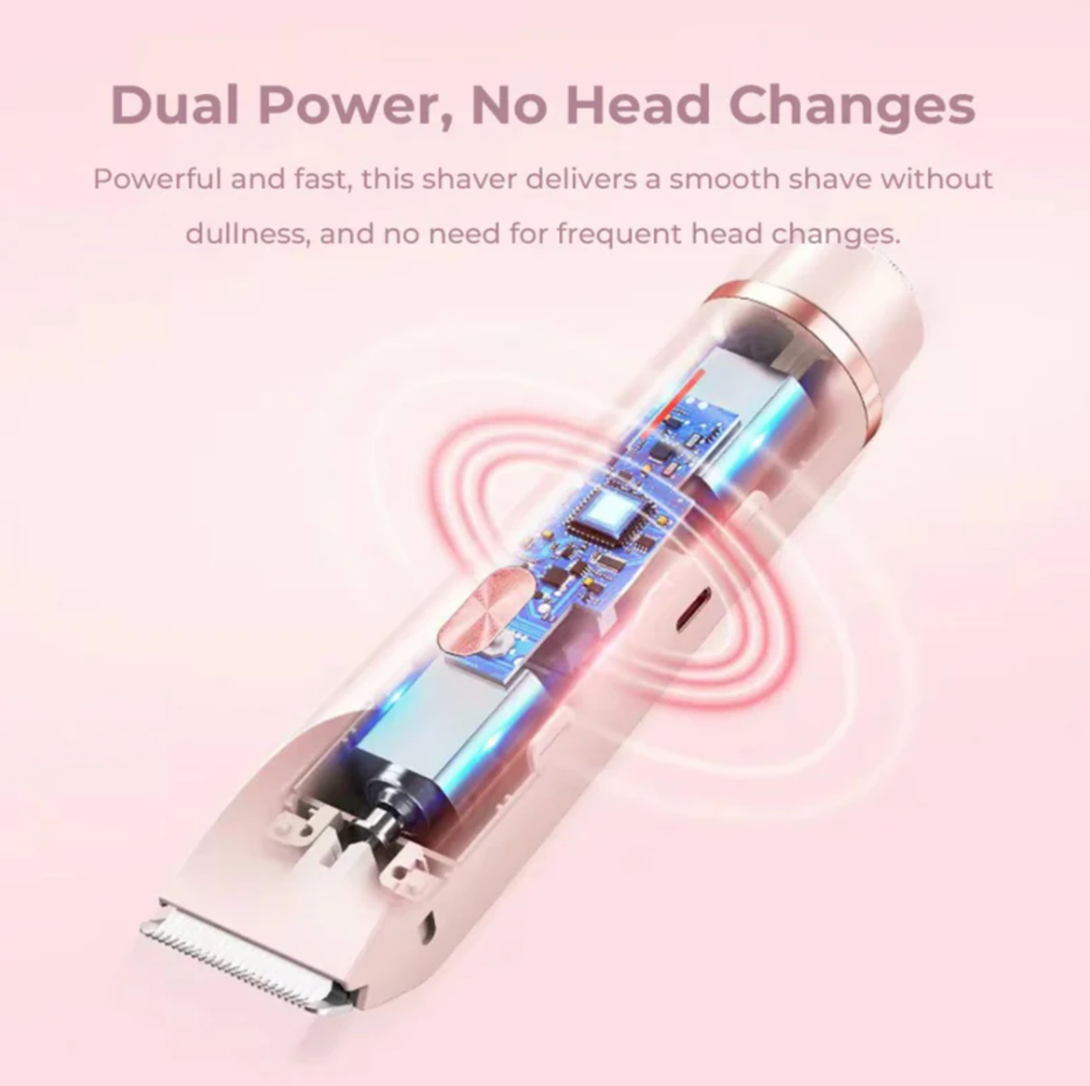 Pink Sugar Ultimate 2-in-1 Bikini Trimmer - Electric Razor TARHUS