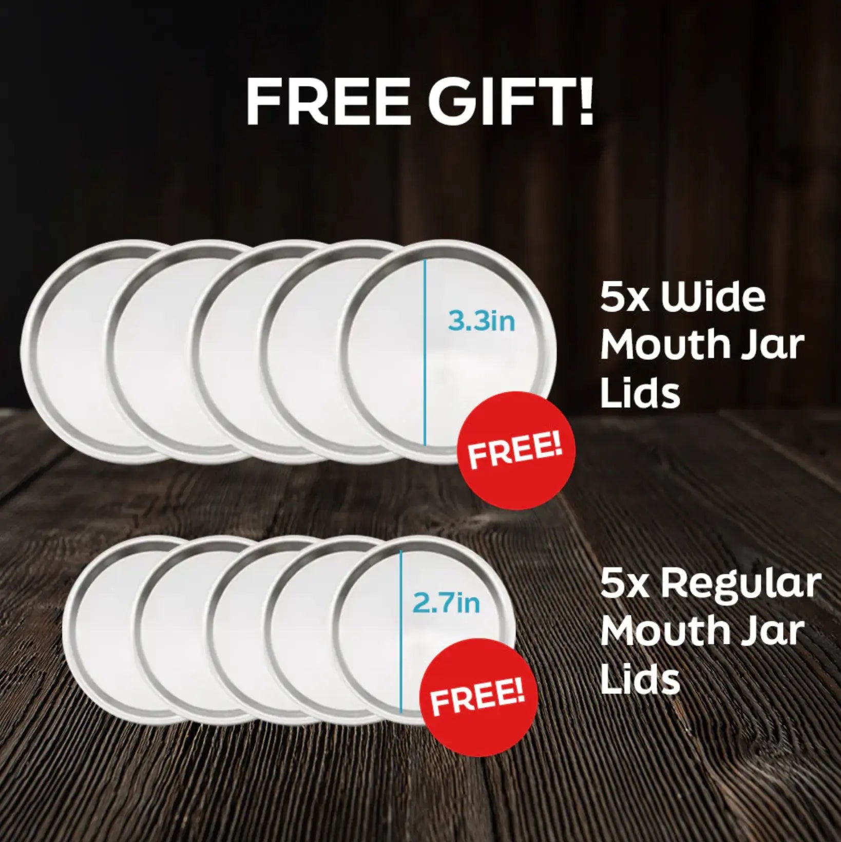 AirLock: Mason Jar Vacuum Sealer Kit - TARHUS