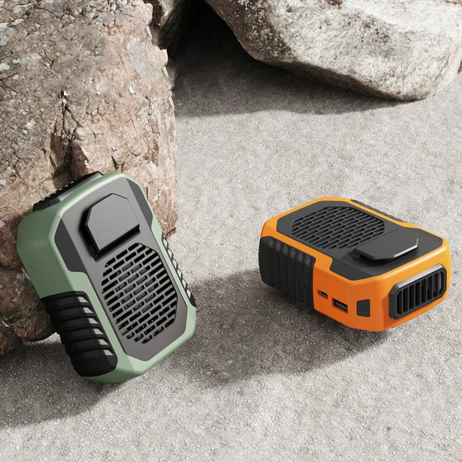 BreezeMate Portable Waist Fan | Hands-Free Cooling for Work & Outdoors TARHUS Portable Waist Fan