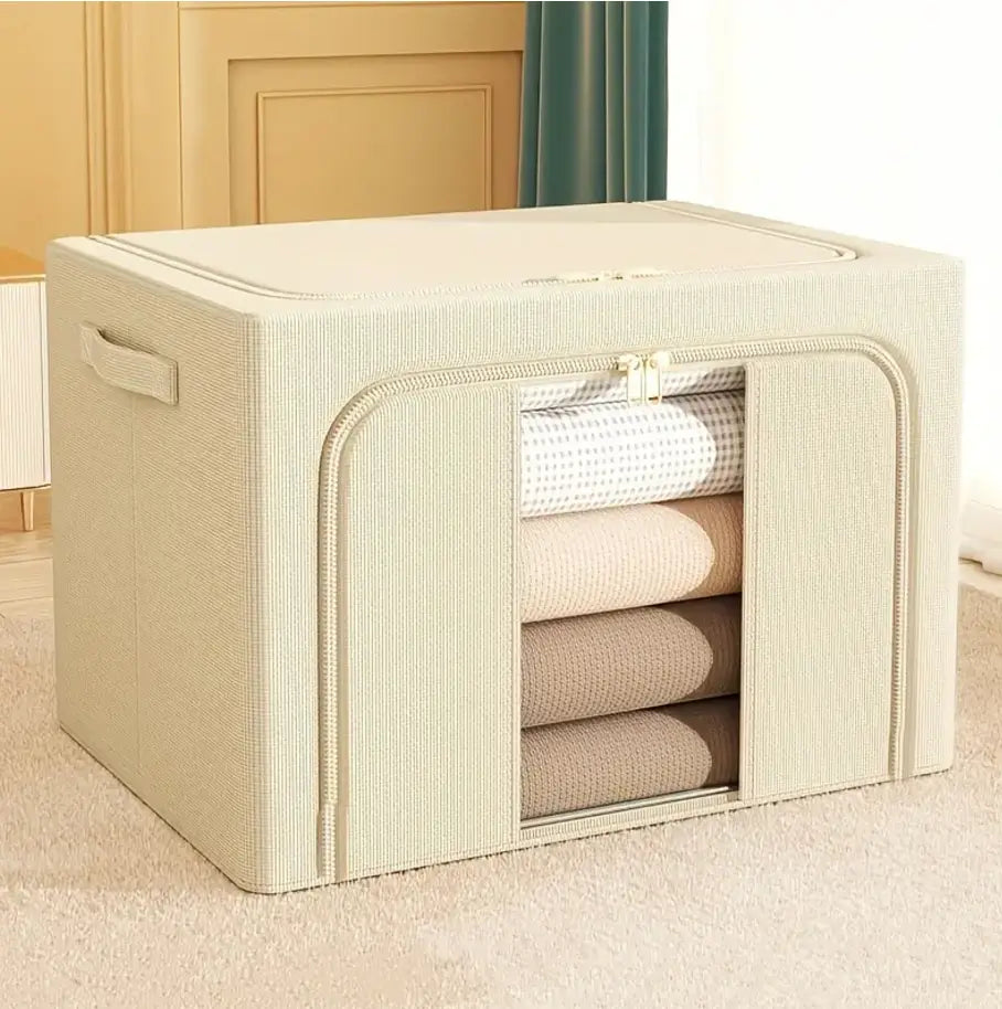 STACKABLE LINEN STORAGE BOXES - TARHUS